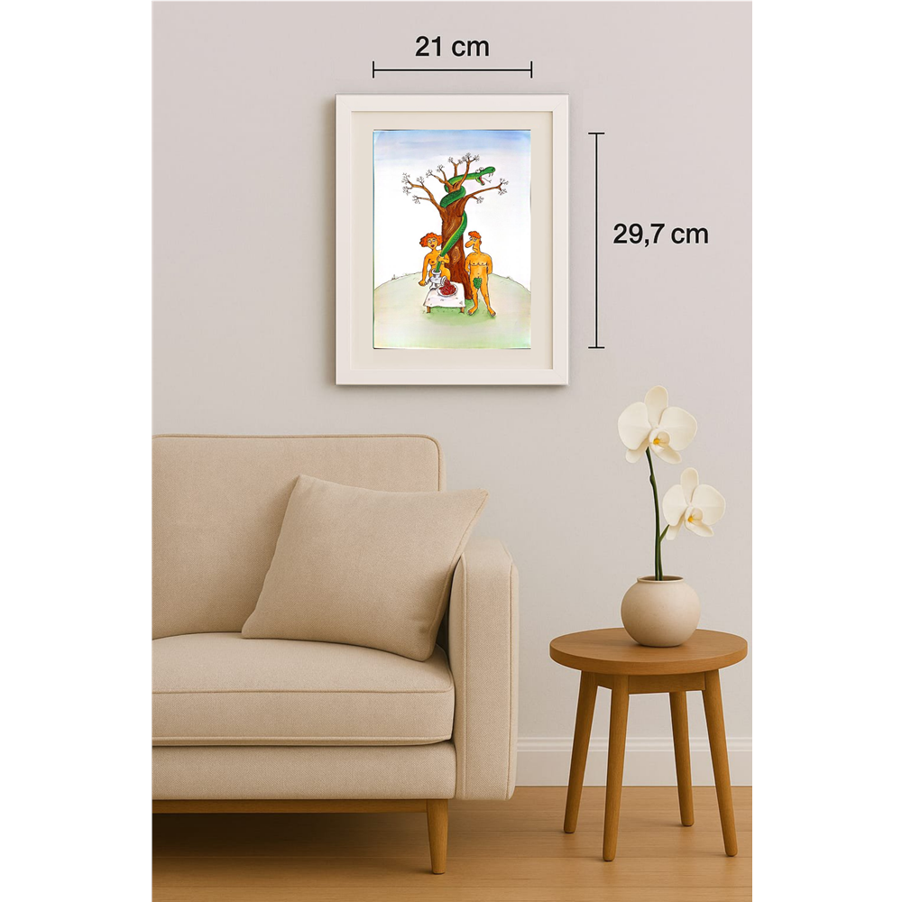 Valeri Tarasenko 29x21cm Original Cartoon BOD00149