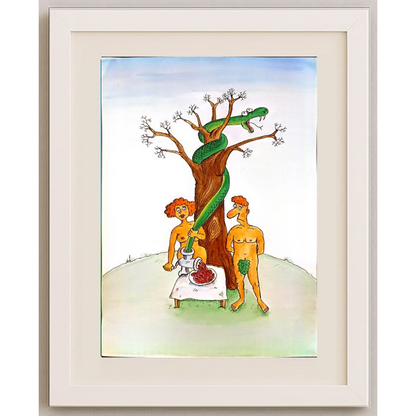 Valeri Tarasenko 29x21cm Original Cartoon BOD00149