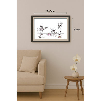 Vendra Gopalaksrishna 29x21cm Original Cartoon BOD00159