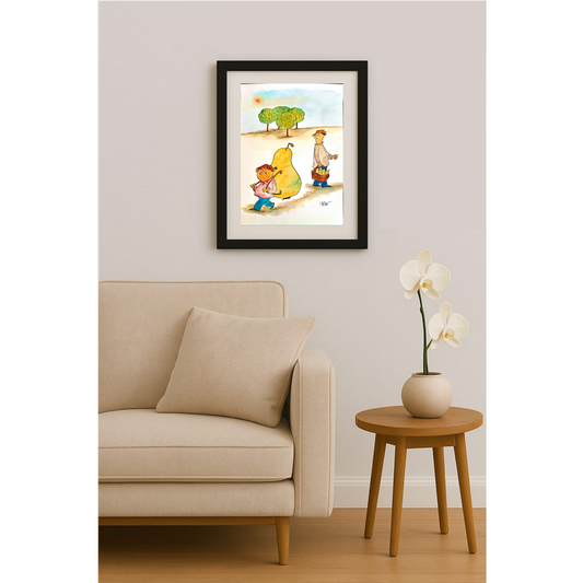 Vladimir Pavlik 43x30cm Original Cartoon BOD00171