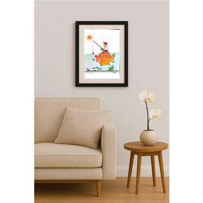 Vladimir Pavlik 43x30cm Original Cartoon BOD00172