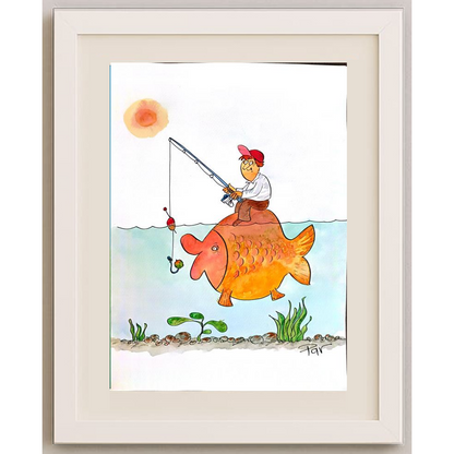 Vladimir Pavlik 43x30cm Original Cartoon BOD00172