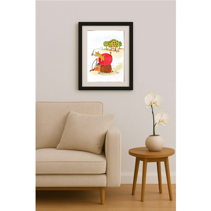 Vladimir Pavlik 43x30cm Original Cartoon BOD00196