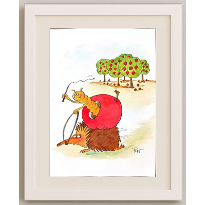 Vladimir Pavlik 43x30cm Original Cartoon BOD00196