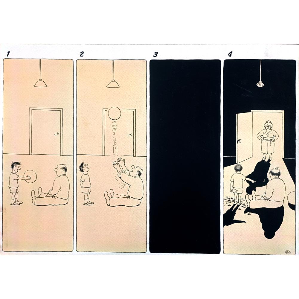 Yuri Ochakovsky 43x30cm Orijinal Karikatür BOD00197