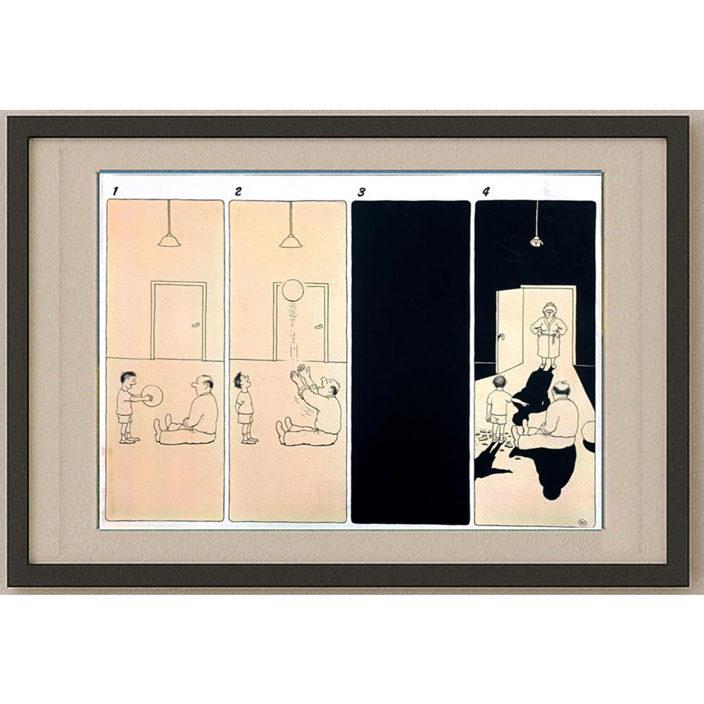 Yuri Ochakovsky 43x30cm Orijinal Karikatür BOD00197