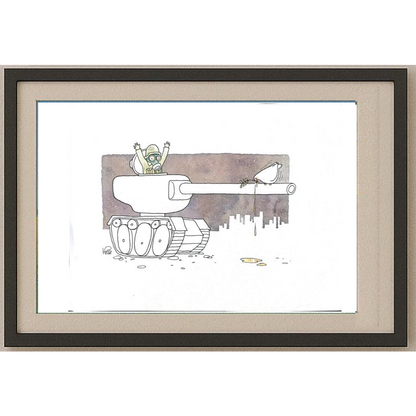 Thiwawat 37x28cm Original Cartoon BOD00209