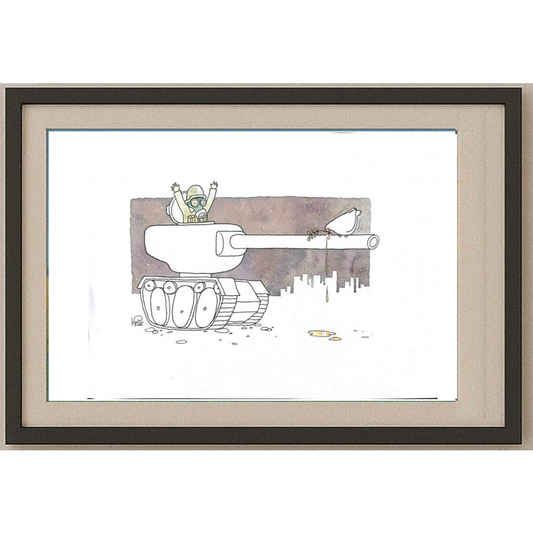 Thiwawat 37x28cm Original Cartoon BOD00209