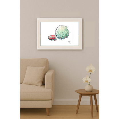 Yukio Sihnohara 33x25cm Orijinal Karikatür BOD00219