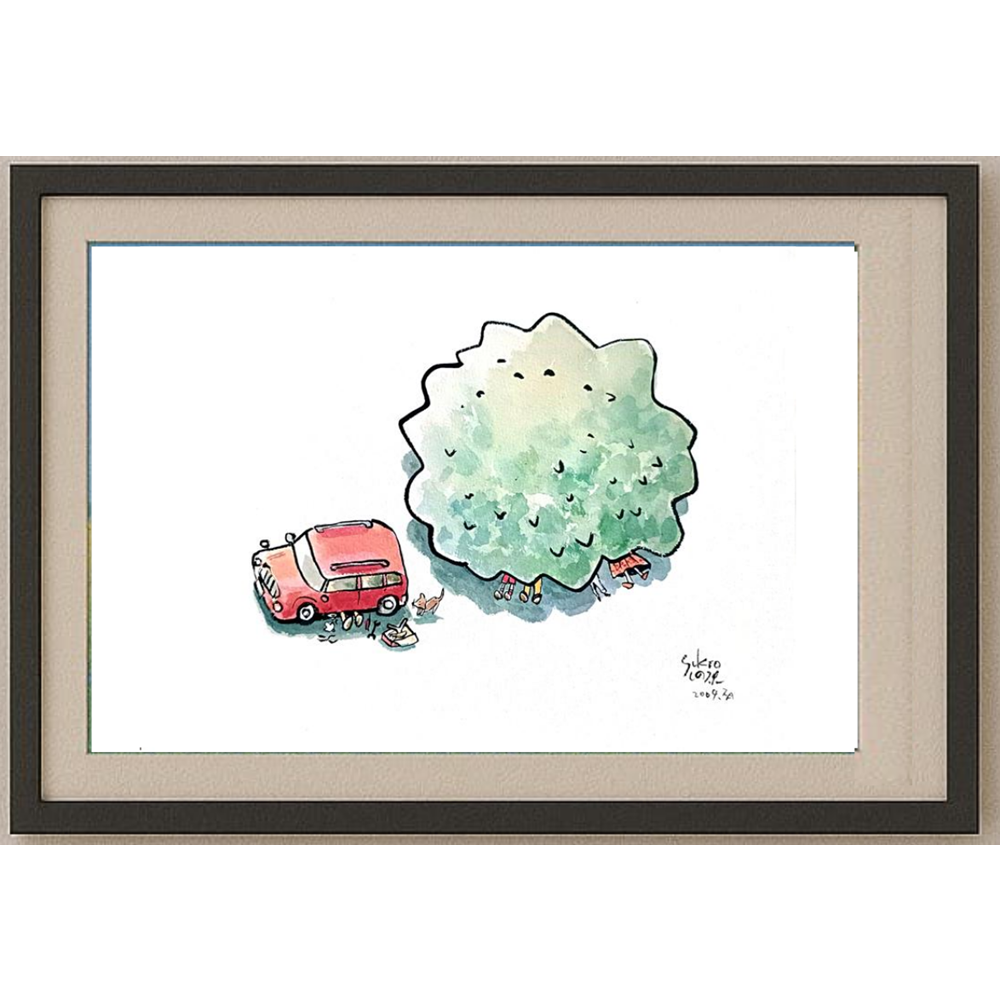 Yukio Sihnohara 33x25cm Orijinal Karikatür BOD00219