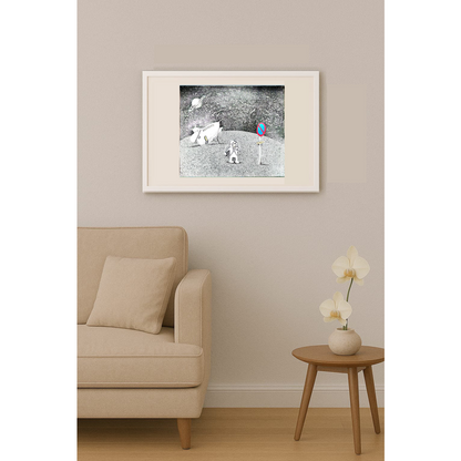 Zdravko Beshendzhiev 43x36cm Orijinal Karikatür BOD00240