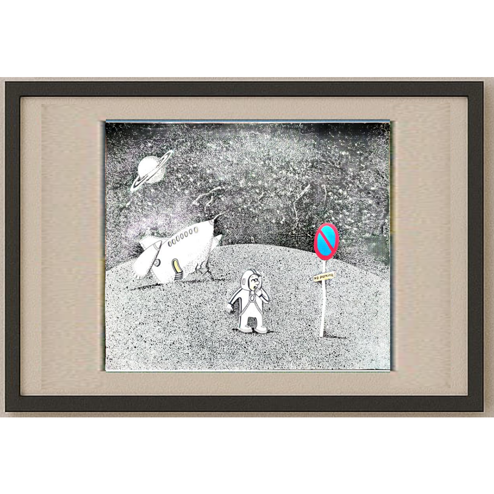 Zdravko Beshendzhiev 43x36cm Orijinal Karikatür BOD00240