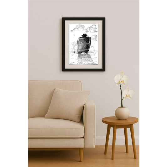 Vladimir Kazanevsky 35x25cm Original Cartoon BOD00246