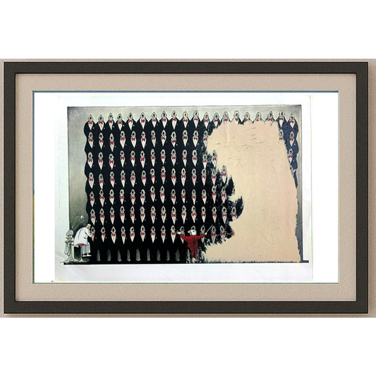 Drozdov Dmitry 43x30cm Original Cartoon BOD00252