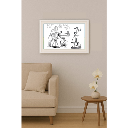 Yoshiaki Yokota 36x26cm Original Cartoon BOD00256