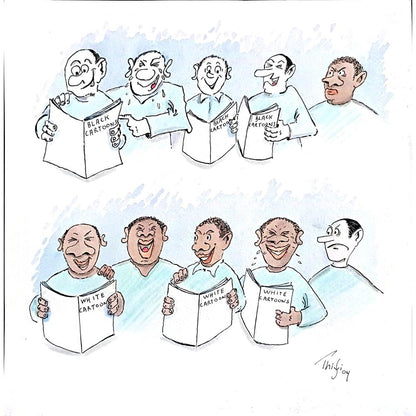 Bossena Philippe 30x30cm Orijinal Karikatür BOD00258