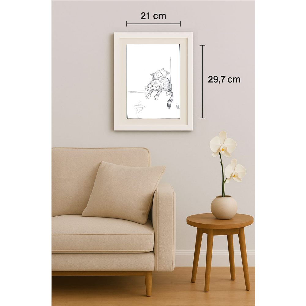 Abolfazl Mortazavi 29x21cm Original Cartoon BOD00267