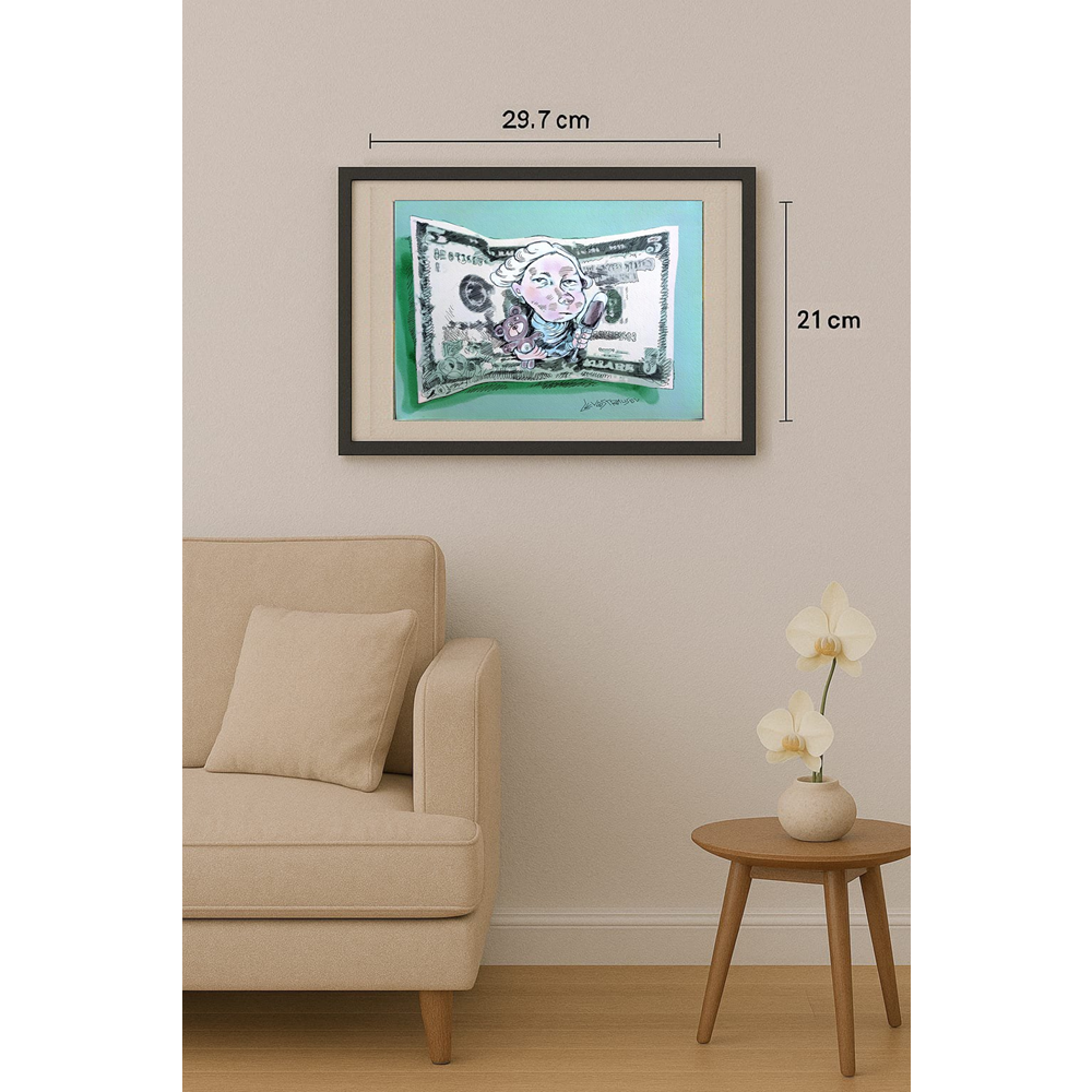 Chenzov Lev 29x21cm Original Cartoon BOD00286