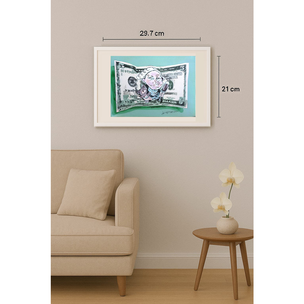 Chenzov Lev 29x21cm Original Cartoon BOD00286