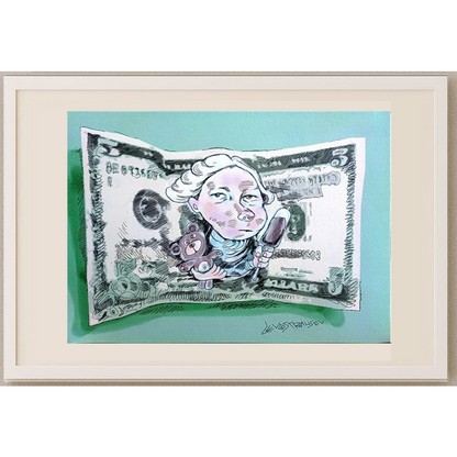 Chenzov Lev 29x21cm Original Cartoon BOD00286