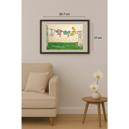 Chenzov Lev 29x21cm Orijinal Karikatür BOD00291