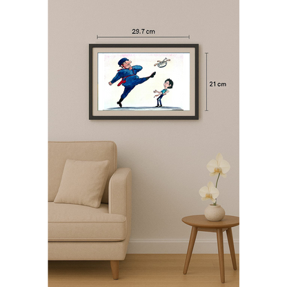 Vladimir Kazanevsky 29x21cm Original Cartoon BOD00298