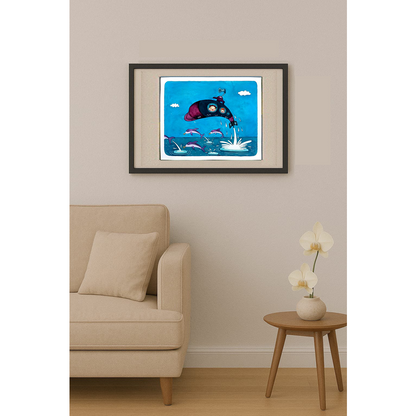 Young Sikoh 33x26cm Original Cartoon BOD00299