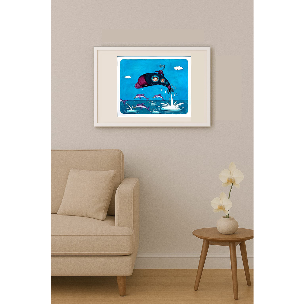 Young Sikoh 33x26cm Original Cartoon BOD00299