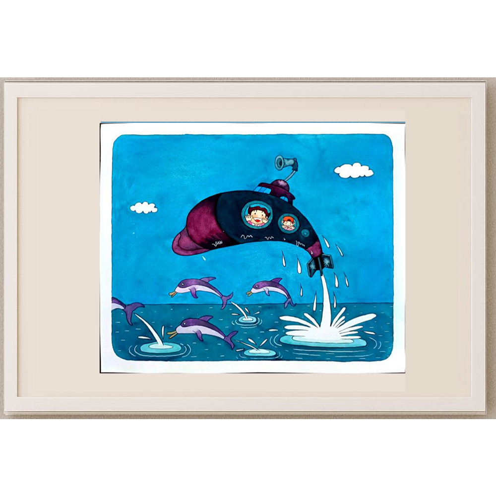 Young Sikoh 33x26cm Original Cartoon BOD00299