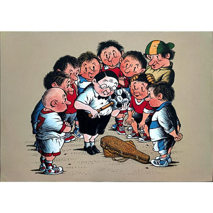 Yuriy Kosobukin 29x21cm Orijinal Karikatür BOD00300