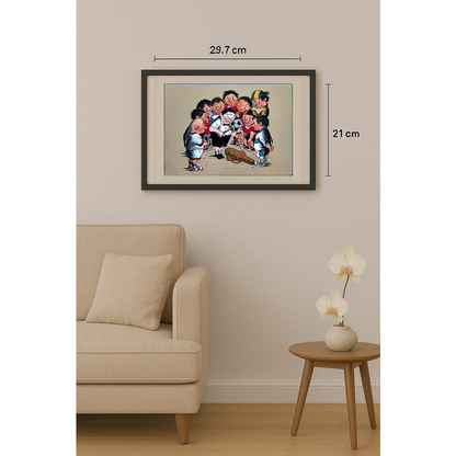 Yuriy Kosobukin 29x21cm Orijinal Karikatür BOD00300