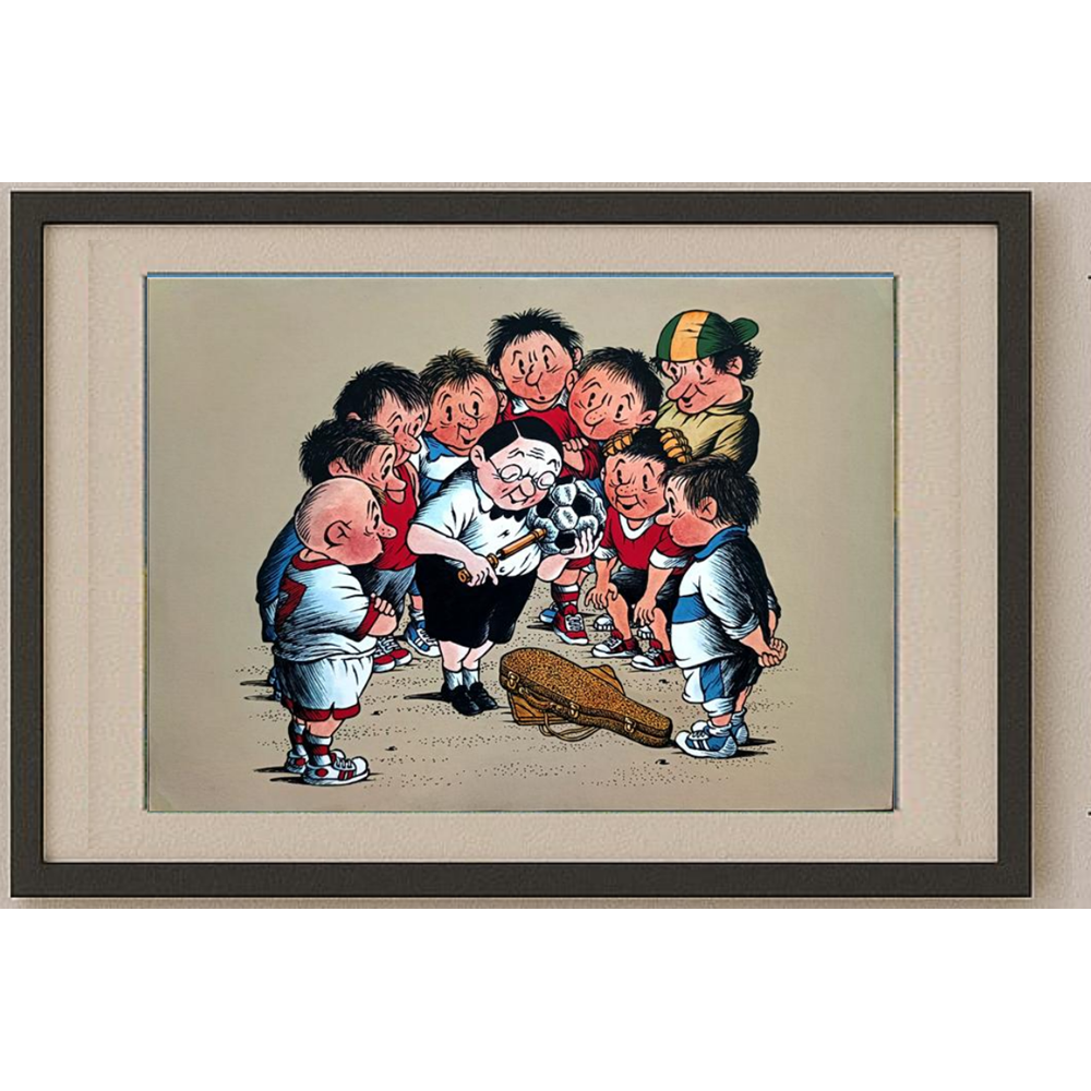 Yuriy Kosobukin 29x21cm Orijinal Karikatür BOD00300