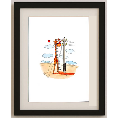 Alexei Talimonov 29x21cm Orijinal Karikatür BOD00304