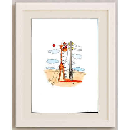 Alexei Talimonov 29x21cm Orijinal Karikatür BOD00304