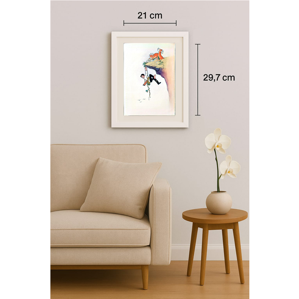 Wang Jinhai 29x21cm Original Cartoon BOD00312