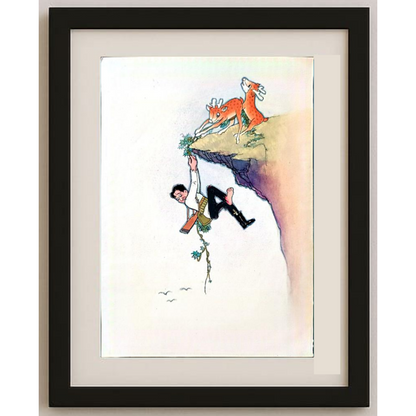 Wang Jinhai 29x21cm Original Cartoon BOD00312