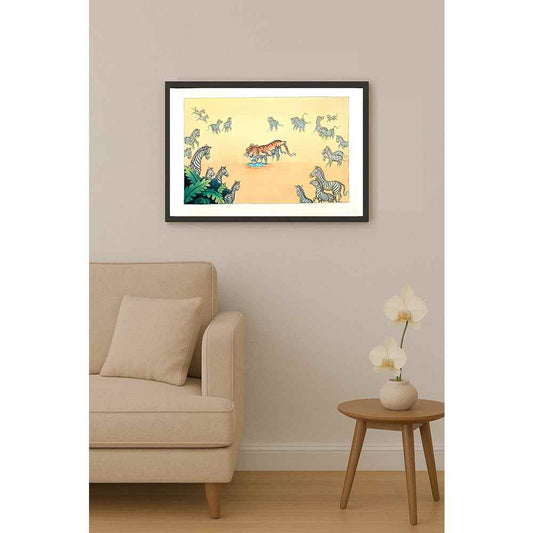 Wang Jinhai 29x21cm Original Cartoon BOD00314