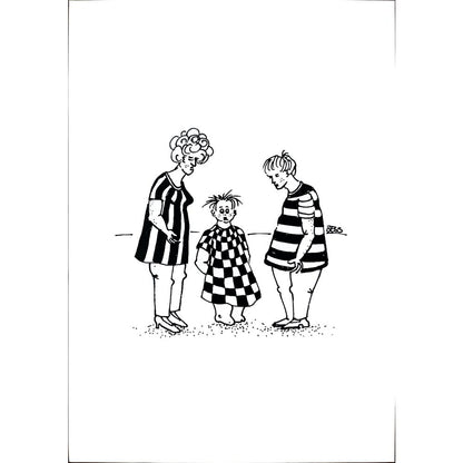 Winfried Besslich 29x21cm Original Cartoon BOD00319