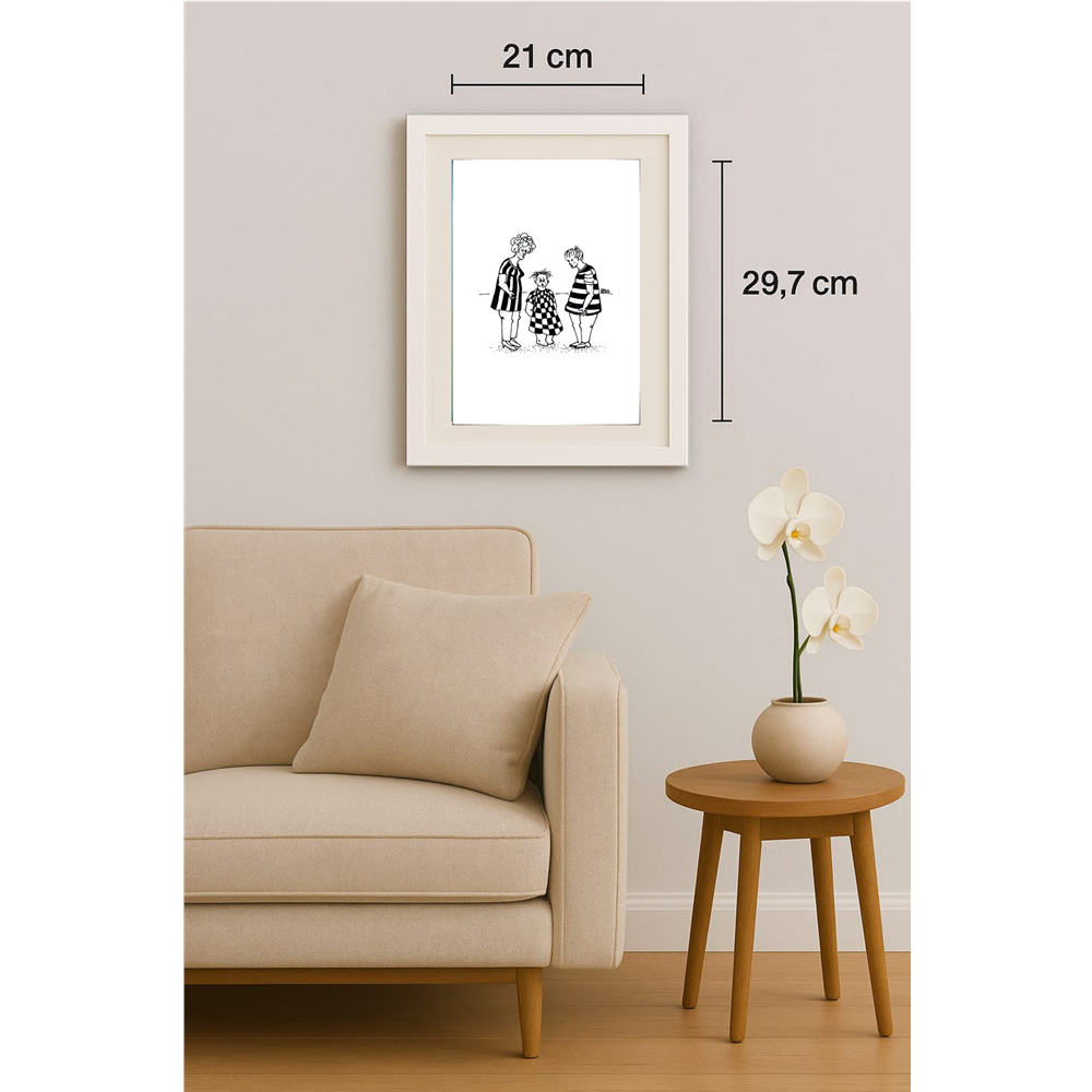 Winfried Besslich 29x21cm Original Cartoon BOD00319
