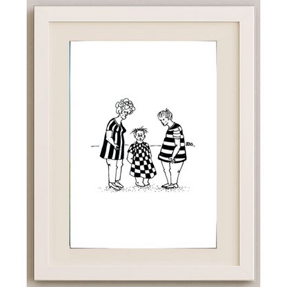 Winfried Besslich 29x21cm Original Cartoon BOD00319