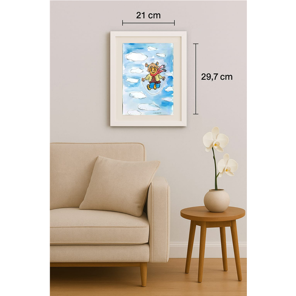 Zlatko Krstevski 29x21cm Original Cartoon BOD00325