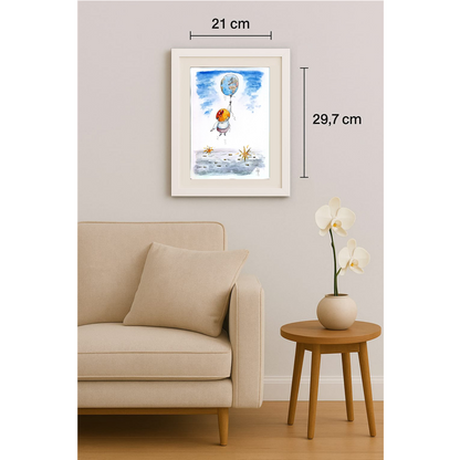 Bretislav Kovarik 29x21cm Original Cartoon BOD00340