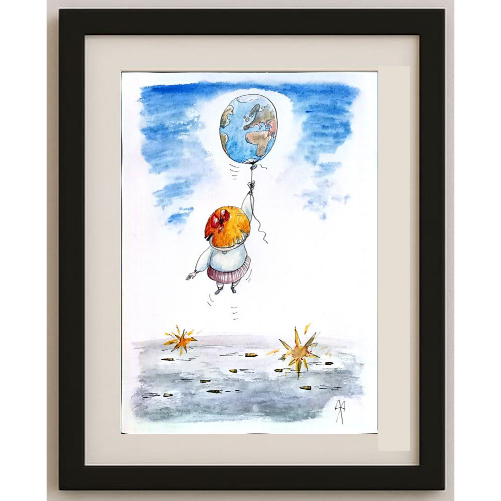 Bretislav Kovarik 29x21cm Original Cartoon BOD00340