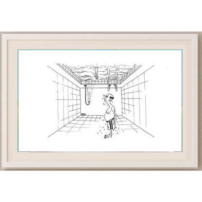 Winfried Besslich 29x21cm Original Cartoon BOD00358