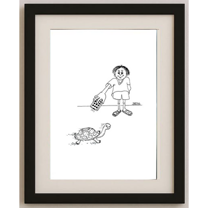 Winfried Besslich 29x21cm Original Cartoon BOD00360