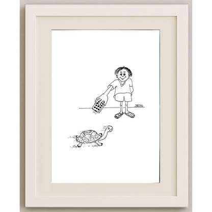 Winfried Besslich 29x21cm Original Cartoon BOD00360