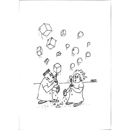 Winfried Besslich 29x21cm Original Cartoon BOD00363