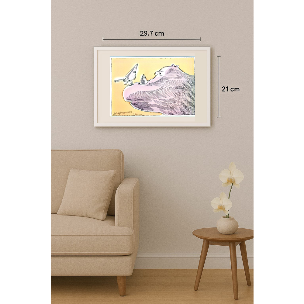 Chenzov Lev 29x21cm Original Cartoon BOD00364