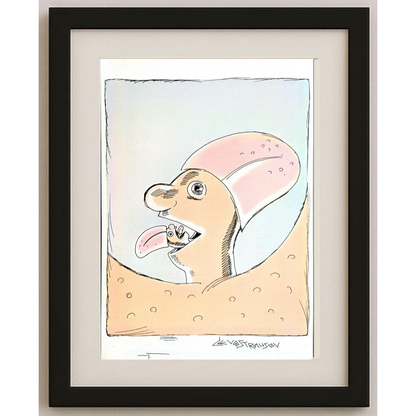 Chenzov Lev 29x21cm Original Cartoon BOD00367