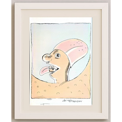 Chenzov Lev 29x21cm Original Cartoon BOD00367